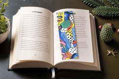 Cute Abstract Doodle PNG Bookmark Sublimation Designs Product Image 3