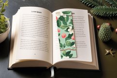 Cottage core Floral Apple Garden PNG Bookmark Sublimation De Product Image 3