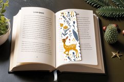 Deer in the Garden PNG Bookmark Sublimation Design Product Image 3