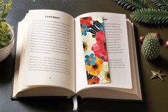 Bold Flowers PNG Bookmark Sublimation Designs Product Image 3
