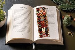 Autumn Knitted Sweater PNG Bookmark Sublimation Designs Product Image 3