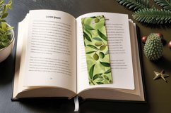 Green Olives Garden PNG Bookmark Sublimation Designs Product Image 3
