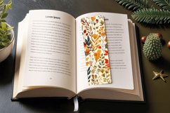 Autumn Garden PNG Bookmark Sublimation Designs Product Image 3