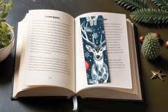 Winter Christmas PNG Bookmark Sublimation Design Product Image 3