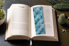 Luxury Baby Blue PNG Bookmark Sublimation Design Product Image 3
