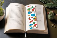 Gnome Back to School PNG Bookmark Sublimation Designs Product Image 3
