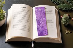 Luxury Lilac PNG Bookmark Sublimation Design Product Image 3