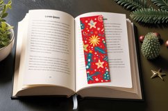 Merry and Bright Christmas PNG Bookmark Sublimation Design Product Image 3
