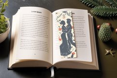 Vintage Romance PNG Bookmark Sublimation Designs Product Image 3