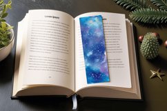 Galaxy PNG Bookmark Sublimation Design Product Image 3