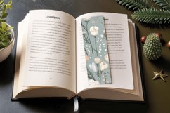 Pastel Blooming Flowers PNG Bookmark Sublimation Designs Product Image 3