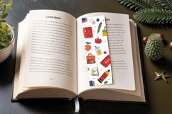 Back to School Bookmark PNG Bookmark Sublimation Designs Product Image 3