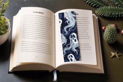 Wavy Ghosts PNG Bookmark Sublimation Design Product Image 3