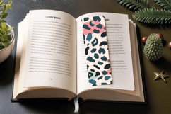 Pastel Leopard Print PNG Bookmark Sublimation Designs Product Image 3
