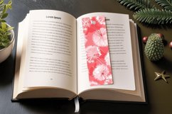 Pink Dandelions PNG Bookmark Sublimation Designs Product Image 3