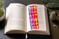 Rainbow Diamond PNG Bookmark Sublimation Designs Product Image 3