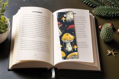 Retro Mushroom PNG Bookmark Sublimation Design Product Image 3