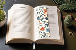 Mothers Day Retro Floral PNG Bookmark Sublimation Design Product Image 3