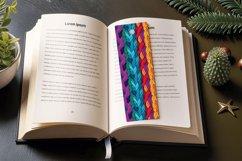 Knitting Yarn PNG Bookmark Sublimation Des Product Image 3