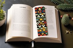 Aztec Multicolor African America PNG Bookmark Sublimation De Product Image 3
