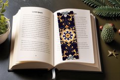 Persian Elegance PNG Bookmark Sublimation Design Product Image 3