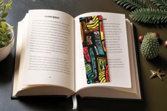 Abstract African American Doodle PNG Bookmark Sublimation De Product Image 3