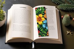 Hawaiian Caribbean Paradise PNG Bookmark Sublimation Design Product Image 3