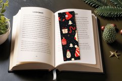 Cozy Christmas PNG Bookmark Sublimation Design Product Image 3