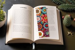 Boho Granny Crochet PNG Bookmark Sublimation Designs Product Image 3