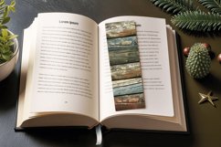 Wood Grain PNG Bookmark Sublimation Design Product Image 3