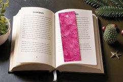 Luxury Hot Pink PNG Bookmark Sublimation Design Product Image 2
