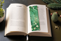 Star Jasmine Spells PNG Bookmark Sublimation Design Product Image 3