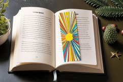 Retro Vintage Abstract Comic Pop PNG Bookmark Sublimation De Product Image 3