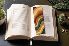 Earthy Colors PNG Bookmark Sublimation Design Product Image 3