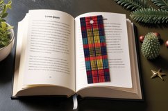 Crochet Knitted Plaid PNG Bookmark Sublimation Designs Product Image 3