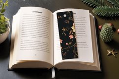 Spring Hand Embroidery PNG Bookmark Sublimation Designs Product Image 3