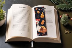 Thanksgiving Christmas PNG Bookmark Sublimation Design Product Image 3