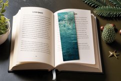Lagoon Evening PNG Bookmark Sublimation Design Product Image 3