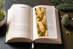 Pampas Grass PNG Bookmark Sublimation Designs Product Image 3