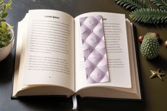 3D Quilted Puff PNG Bookmark Sublimation Designs Product Image 3