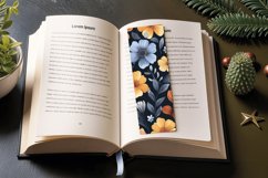 Florals PNG Bookmark Sublimation Design Product Image 3