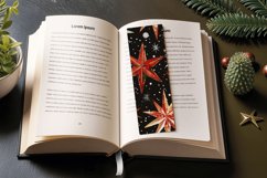 Christmas Stars PNG Bookmark Sublimation Design Product Image 3