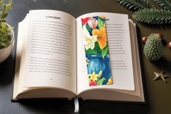 Spring Vase Flowers PNG Bookmark Sublimation Designs Product Image 3