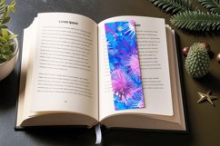Watercolors Tie Dye PNG Bookmark Sublimation Designs Product Image 3