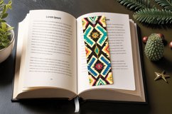 Aztec Fabric PNG Bookmark Sublimation Design Product Image 3