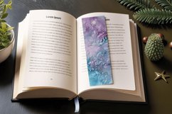 Lagoon Rose PNG Bookmark Sublimation Design Product Image 3
