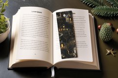 Ghost Village Halloween PNG Bookmark Sublimation Design Product Image 3