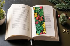 Nature Spring Tropical Jungle Floral PNG Bookmark Sublimatio Product Image 3