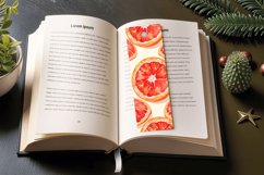 Grapefruit PNG Bookmark Sublimation Designs Product Image 3