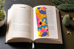Bright Summer Memphis PNG Bookmark Sublimation Designs Product Image 3